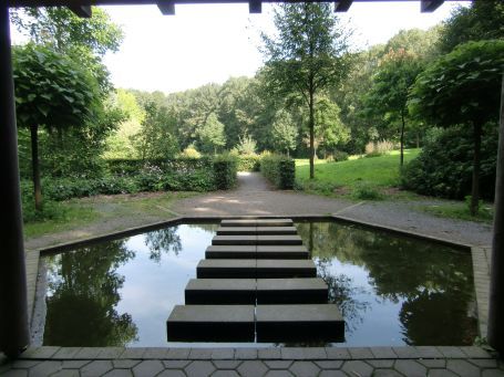 Nettetal-Kaldenkirchen : Geo-hydrologischer Wassergarten, Eingangsbereich